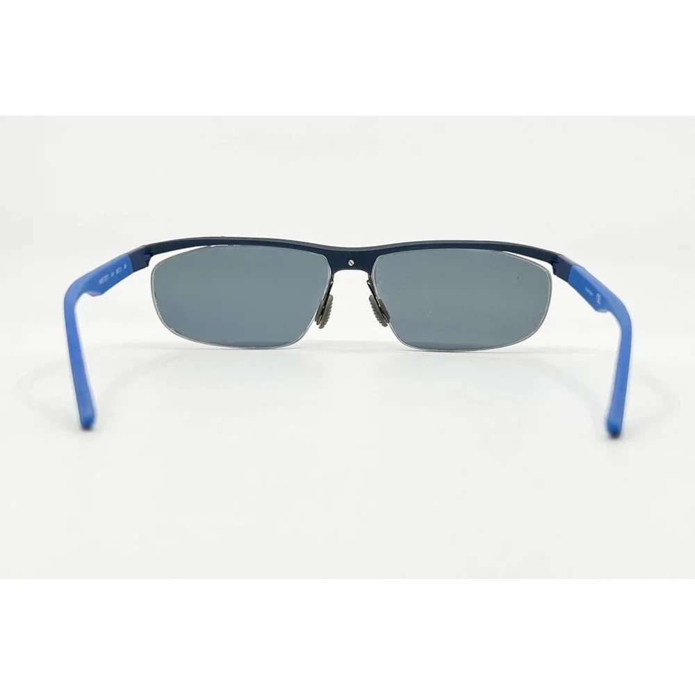 Nike 7077 Sunglasses Frames Mens Blue Semi Rimless Sport 58-13-136